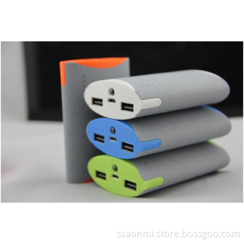 High Brightness 2 LED Flashlight Mobile Power Bank 5200mAh with 18650 Lithium Ion Battery (AM-PB25)